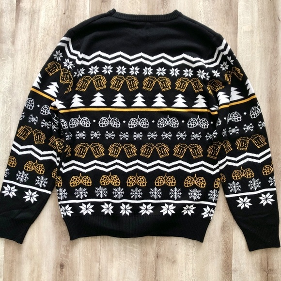 The Beer Store, Ugly Christmas Sweater, Brewers Retail, Beer Sweater, RARE, Med - Picture 5 of 11